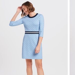 Draper James Honeycomb Floral Ponte Dress